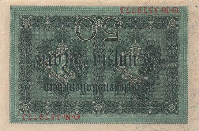 50 Mark 1914 ro.50b O
